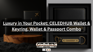 Luxury in Your Pocket: CELEDHUB Wallet & Keyring, Wallet & Passport Combo