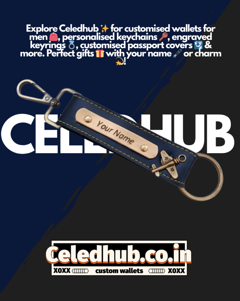 How to Design Your Own Name Customized Keyring in 3 Easy Steps