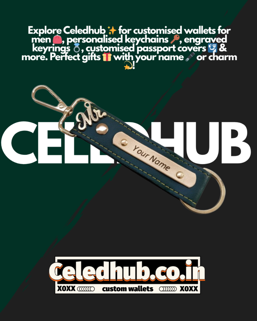 How to Design Your Own Name Customized Keyring in 3 Easy Steps