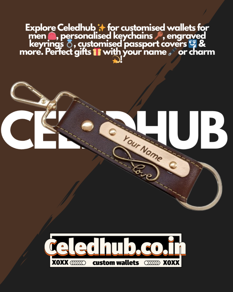 How to Design Your Own Name Customized Keyring in 3 Easy Steps