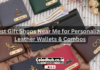 Best Gift Shops Near Me for Personalized Leather Wallets & Combos