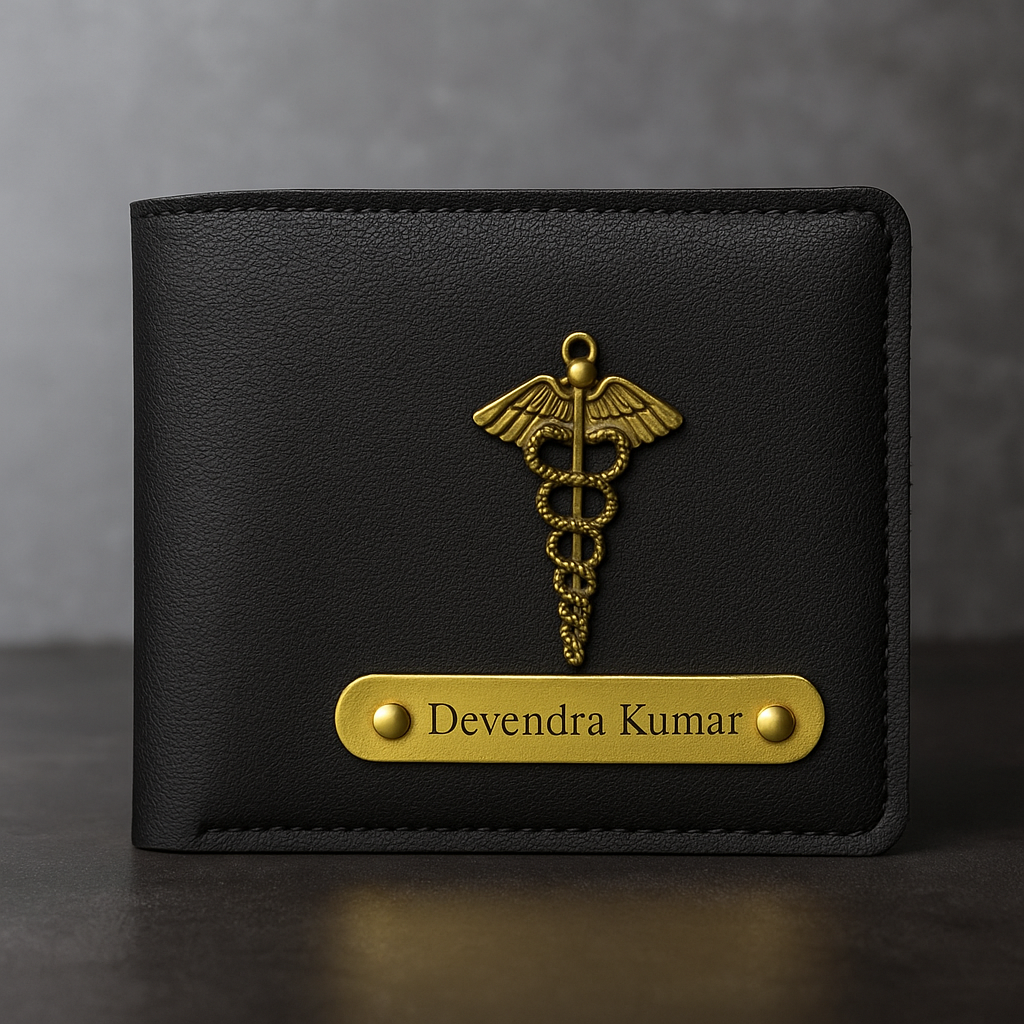 Black Customized Wallet