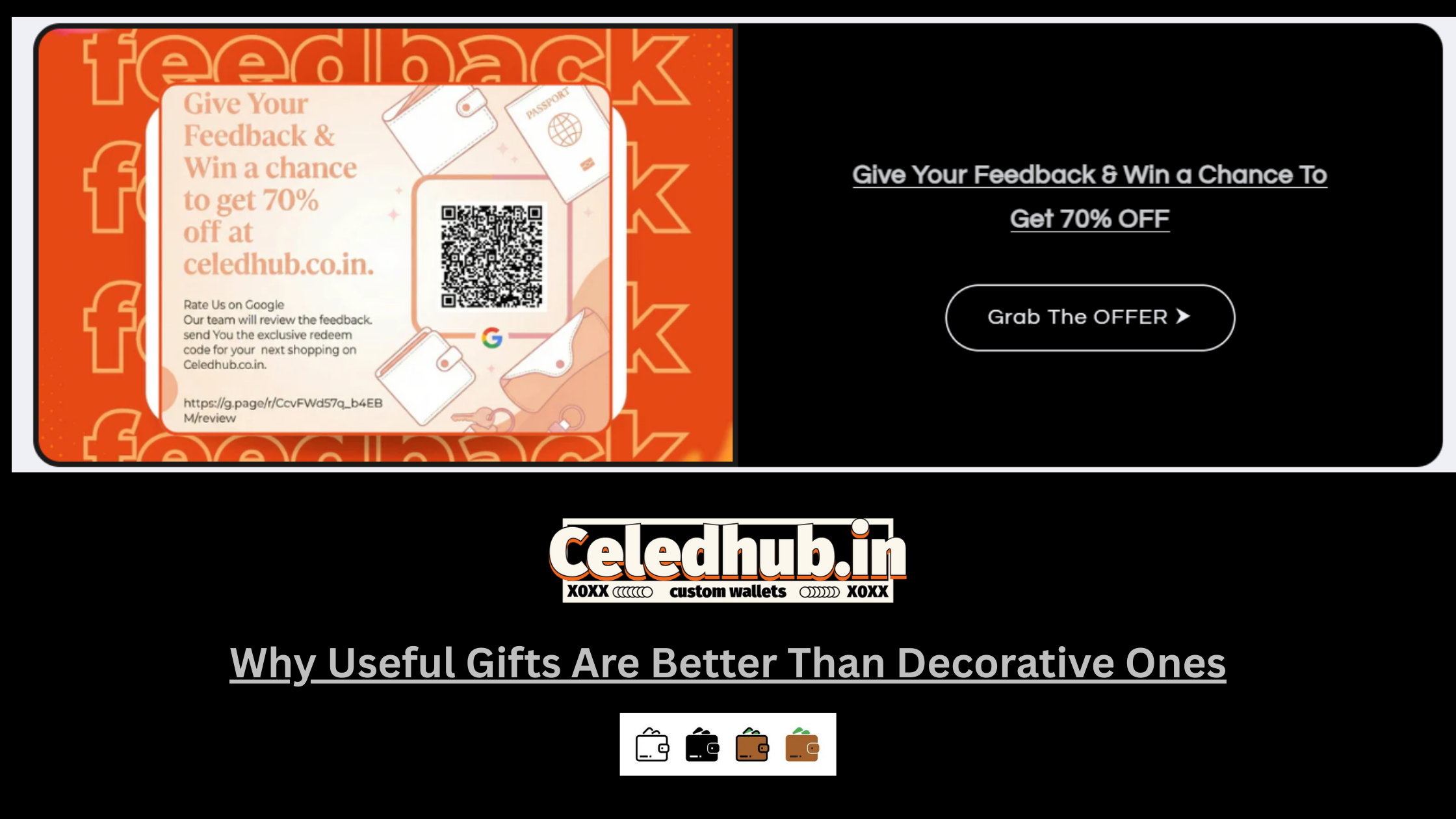 Why Useful Gifts Are Better Than Decorative Ones