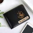 Personalised Wallet for Men With Name & Charm
