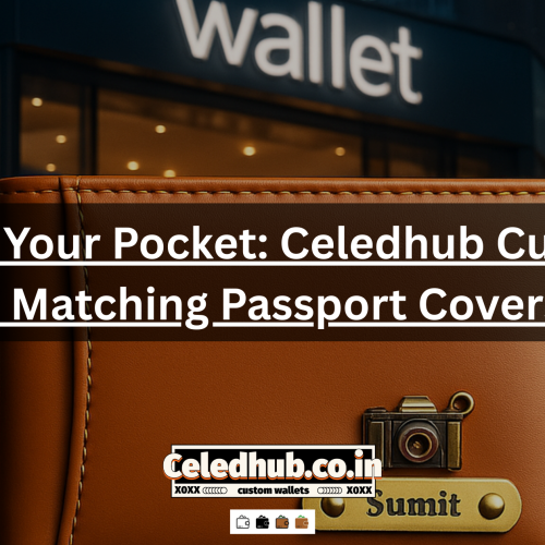 Luxury in Your Pocket: Celedhub Customised Wallets & Matching Passport Covers for Men