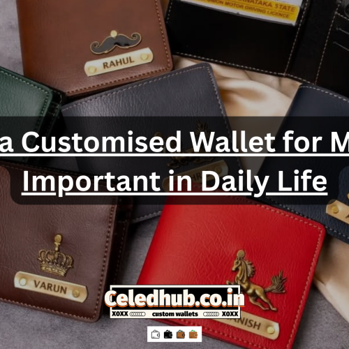 Why a Customised Wallet for Men is Important in Daily Life