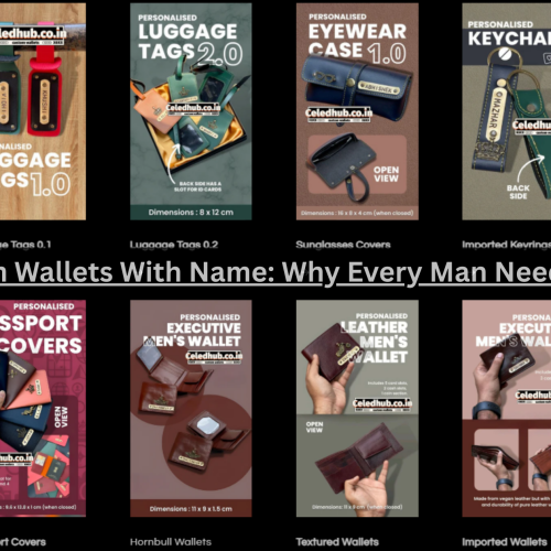 Custom Wallets With Name: Why Every Man Needs One.